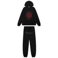 Sp5der Spider Web Graphic Hoodie & Sweatpants Set